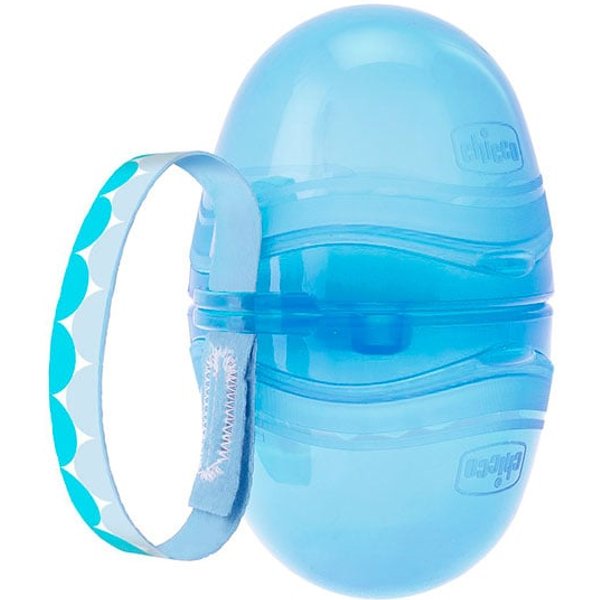 CHICCO Portachupetes Doble Azul // Precio, Comprar