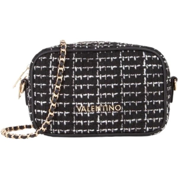 Mario Valentino Bolso Bandolera Spalla Tweed Negro | Comprar