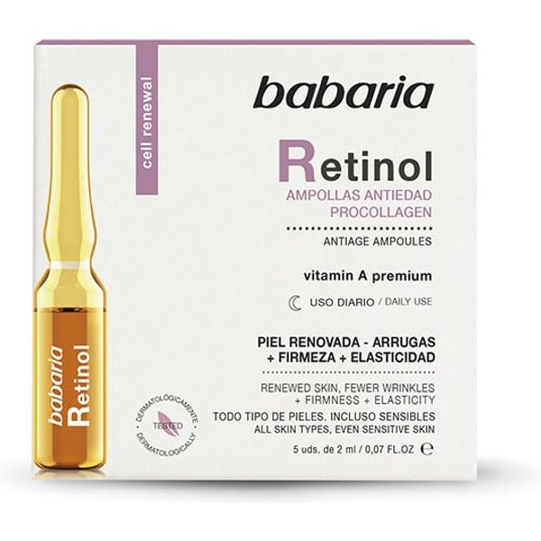 Babaria Retinol Ampollas Antiedad Procollagen // Precio, Comprar