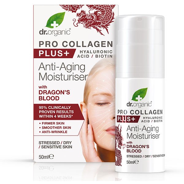 Dr. Organic Pro-Collagen Plus + Antiedad Sangre de Dragón