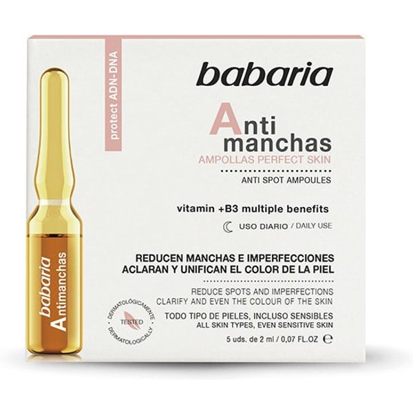 Babaria Antimanchas Ampollas Perfect Skin // Precio, Comprar