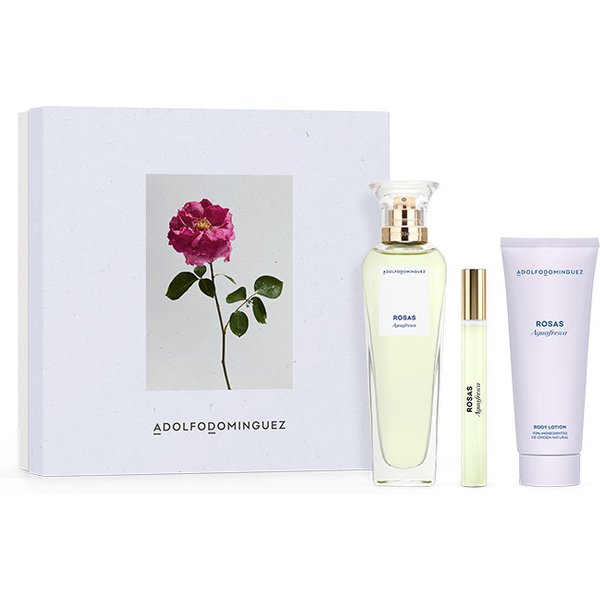 ADOLFO DOMÍNGUEZ Agua Fresca de Rosas Estuche // Precio, Comprar
