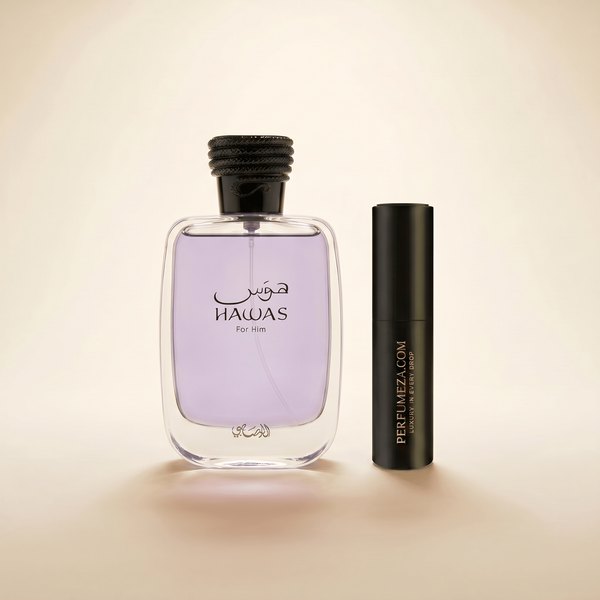 Rasasi Hawas Eau de Parfum — 3 ml parfymprov (decant)