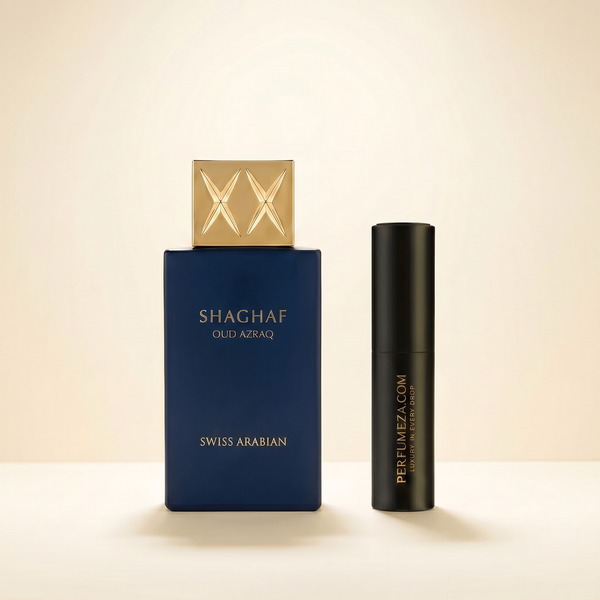 Swiss Arabian Shaghaf Oud Azraq Unisex Eau de Parfum — 5 ml parfymprov (decant)