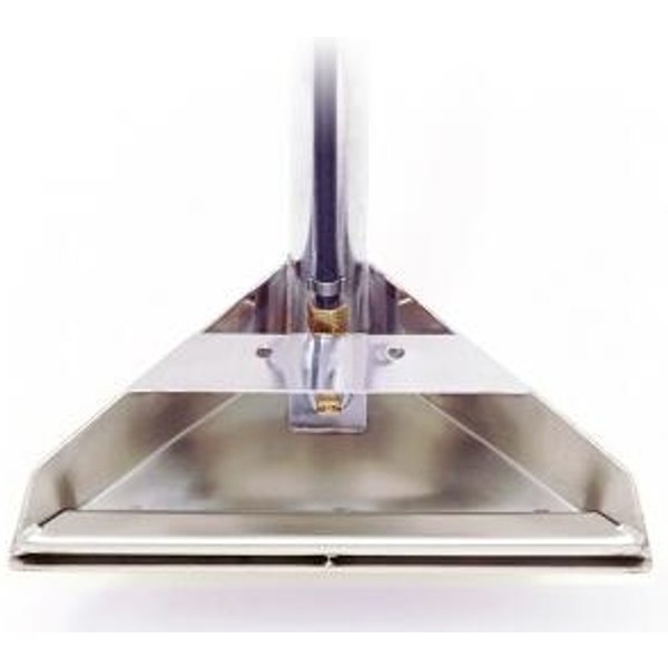 Powr-Flite PFX-1DX Single Jet Extractor Wand, 12-Inch Stainless Steel Carpet Cleaning Wand, 500 PSI Maximum Pressure