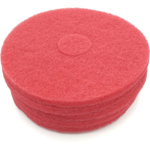 Red Spray Buff Pad-14"