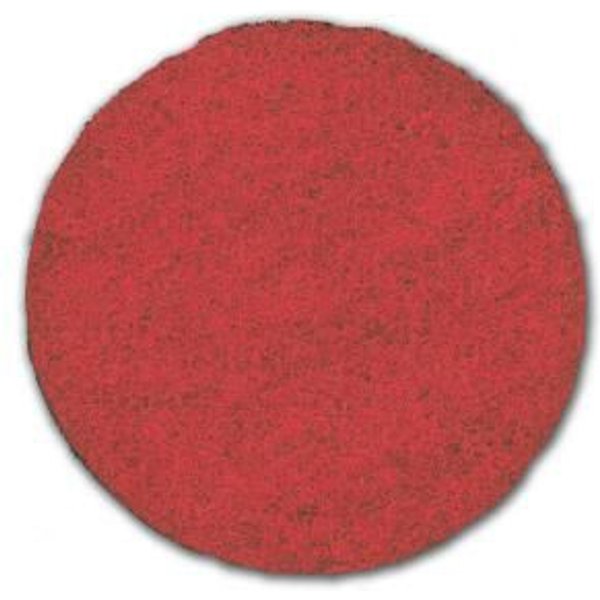 Powr-Flite RD0517 Red Spray Buff Pad, 17-Inch Floor Buffing Pad for Spray Cleaning and Light Maintenance