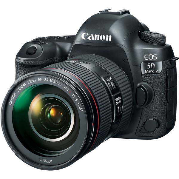 Canon EOS 5D Mark IV DSLR Camera with EF 24-105mm f/4L IS II USM Lens