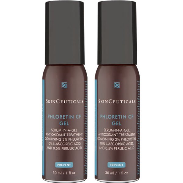 SkinCeuticals Phloretin CF Gel - Vitamin C Serum (2 x 30ml) Duo