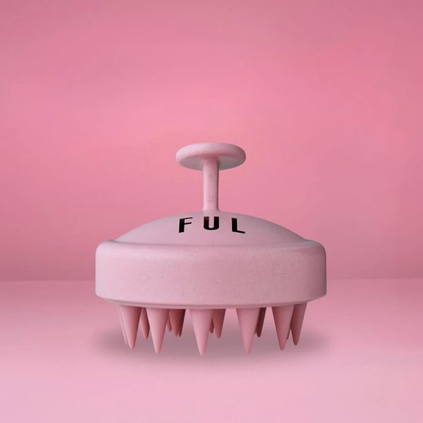 FUL London Scalp Massager - Pink