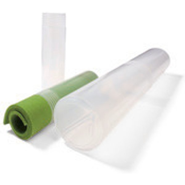 Tubo postale in plastica, 320 x diametro 55 mm, DIN A3, trasparente-image