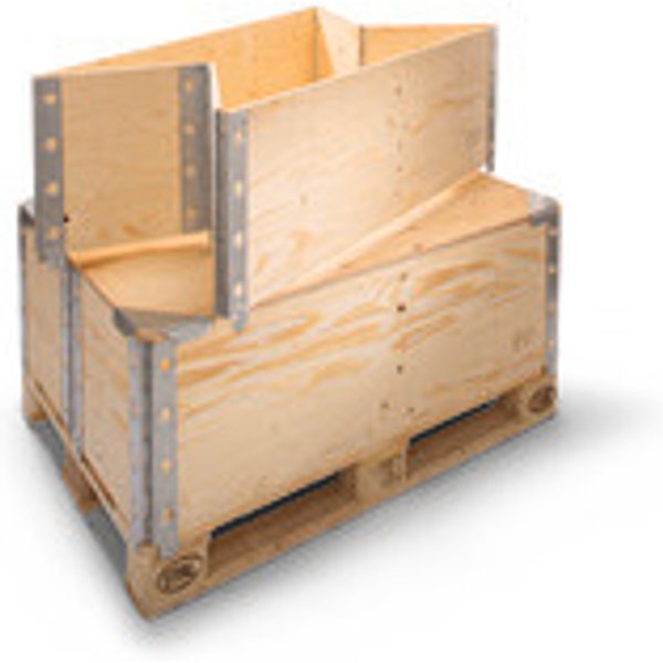 Paretali di legno flow con sei cerniere, 1200 x 800 x 12 mm, 7,5 kg, compensato-image