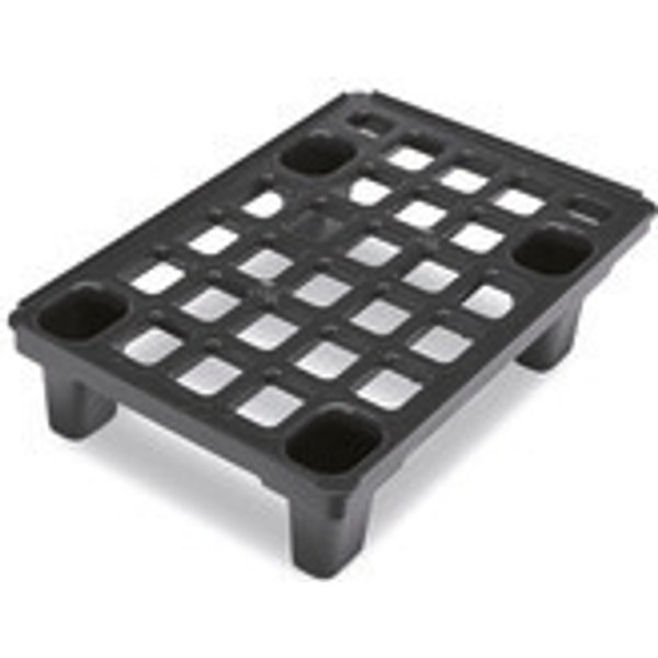Pallet in plastica, 600 x 400 x 150 mm, 1/4 Europallet (misura), peso 1,6 kg-image