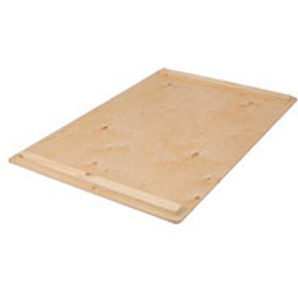 Coperchio per paretali, 1200 x 800 x 8 mm, 6 kg, legno, pieghevole/4 cerniere-image