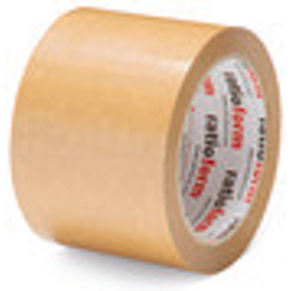 Nastro adesivo in PVC, extra largo, avana, larg. rot. 75 mm, lung. 66 m, 55 µ-image