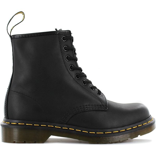 Dr. Doc Martens 1460 Black Greasy Boots - Stiefel Leder Schwarz 11822003-image