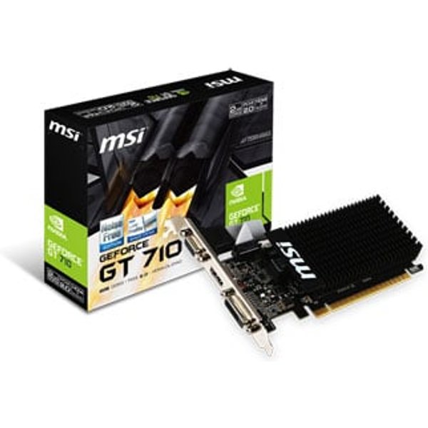 MSI GeForce GT 710 Passive Silent Graphics Card 2GB
