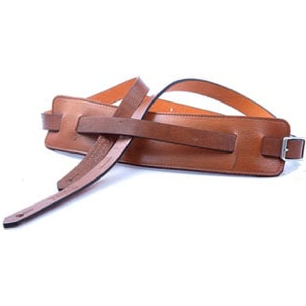 Right On Straps Leathercraft Slim Guitar Strap (Woody)