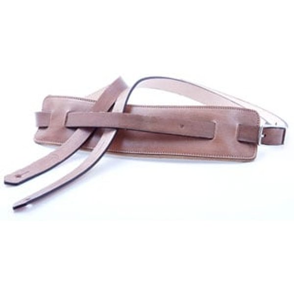 Right On Straps Leathercraft Slim Guitar Strap (Beige)