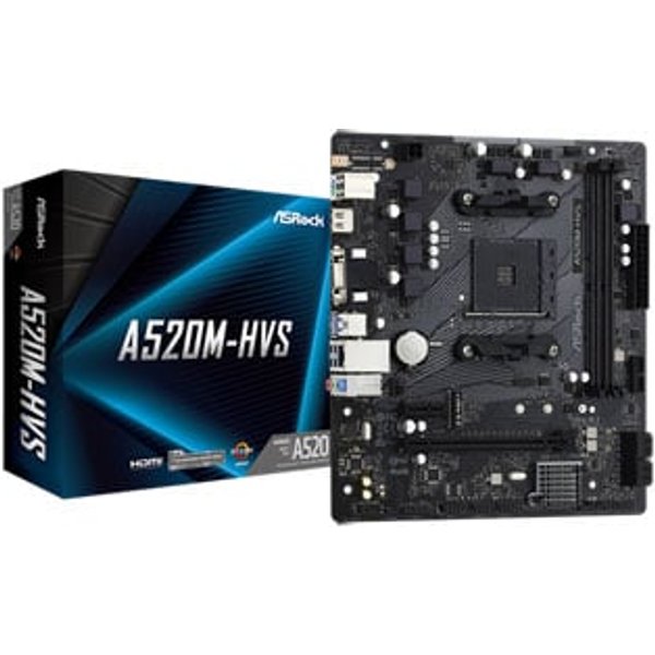 AsRock AMD A520M HVS MicroATX DDR4 Motherboard