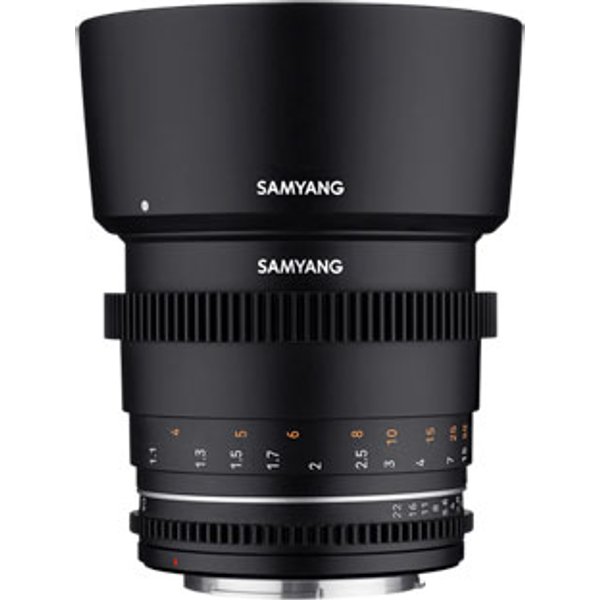 Samyang VDSLR 85mm T1.5 MK2 Prime Cine Lens (EF Mount)