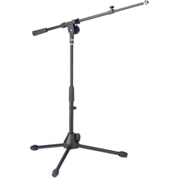 Stagg - MIS-2004BK Low Profile Microphone Stand With Telescopic Boom