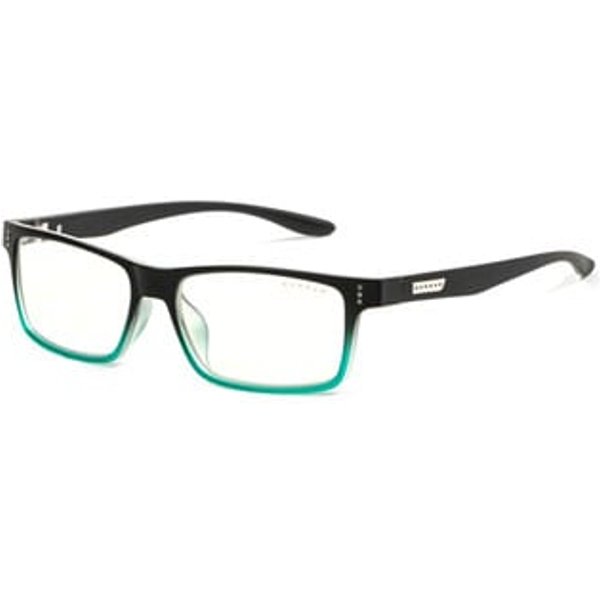 GUNNAR Optiks Cruz Anti Blue/UV Computer Glasses Onyx Teal, Clear Tint