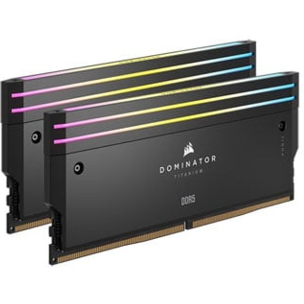 Corsair DOMINATOR Titanium RGB Black 64GB 6000MHz DDR5 Memory Kit