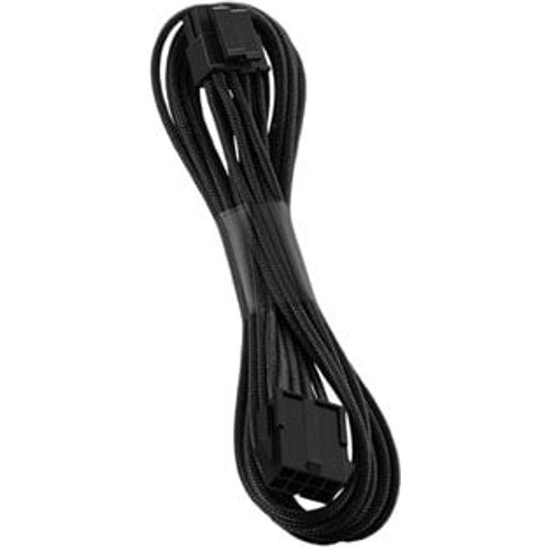 CableMod ModFlex 45cm Black Sleeved EPS 4+4 pin Cable Extension