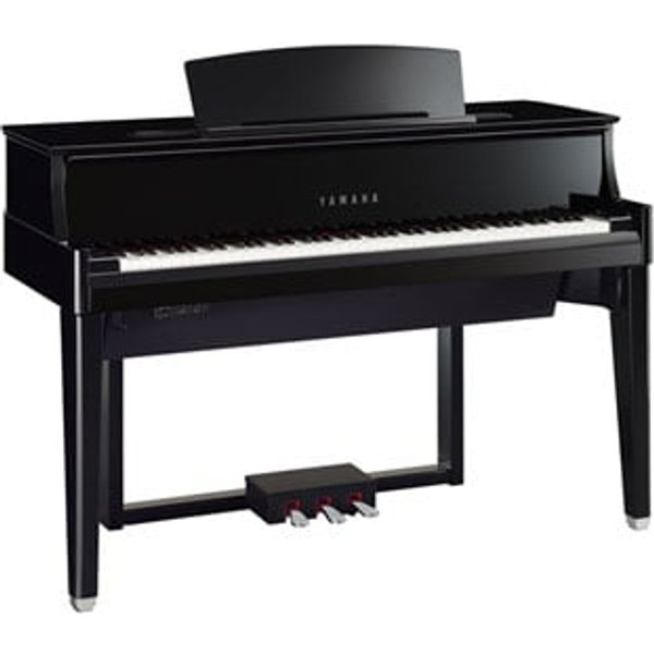 (Ex-Display) Yamaha N1X Hybrid Piano - Polished Ebony