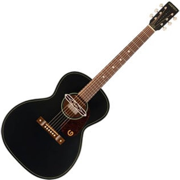 Gretsch Jim Dandy Deltoluxe Concert Acoustic-Electric Guitar - Black