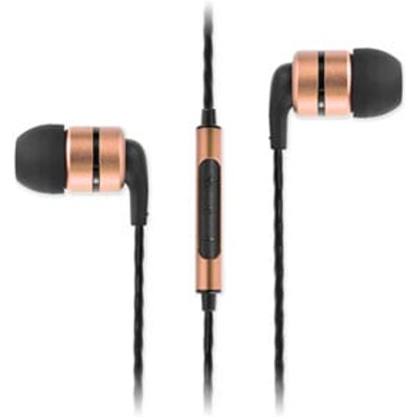 SoundMAGIC E80C In Ear Isolating Earphones with Mic Gold