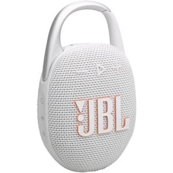 JBL CLIP 5 Waterproof Bluetooth Speaker Rechargable White