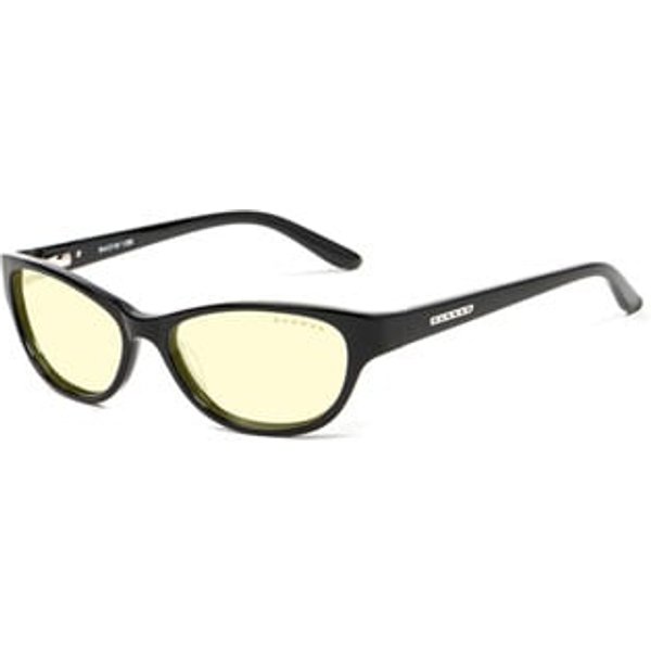 GUNNAR Optiks Jewel +1.5 Anti Blue-Light Onyx Amber Tint Women's Compu