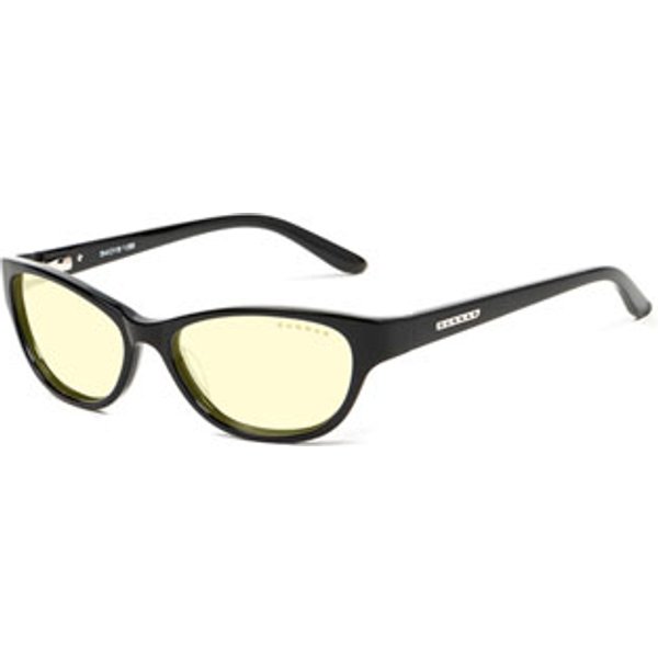 GUNNAR Optiks Jewel +2.5 Anti Blue-Light Onyx Amber Tint Women's Compu