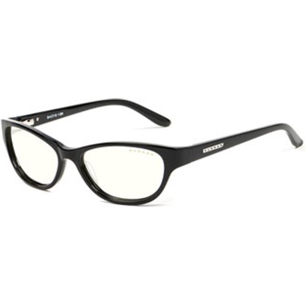 GUNNAR Optiks Jewel +1 Anti Blue-Light Onyx Clear Tint Women's Compute