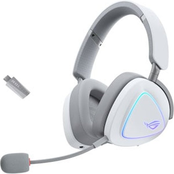 Asus ROG Delta II Moonlight White Edition Wireless PC/Console Gaming H