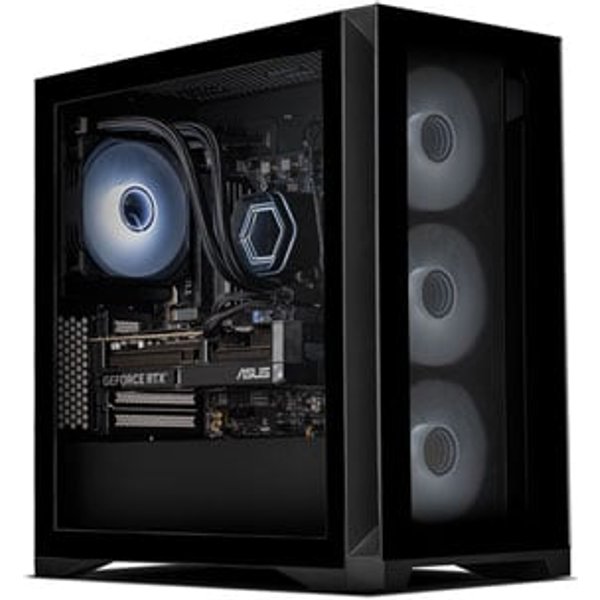 Gaming PC with NVIDIA RTX 5070 Ti and AMD Ryzen 5 7500X3D
