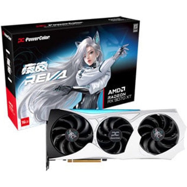 PowerColor AMD Radeon RX 9070 XT HELLHOUND REVA Ed. 16GB GDDR6 Graphic