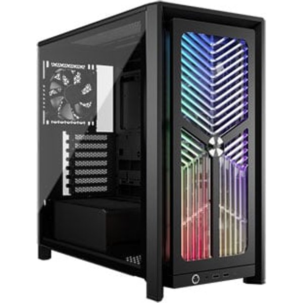 CORSAIR FRAME 4000X RS RGB Black Mid Tower Tempered Glass PC Case