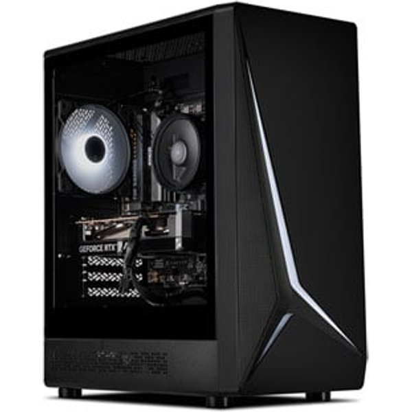 Gaming PC with NVIDIA RTX 5060Ti 8GB and AMD Ryzen 7 5700X