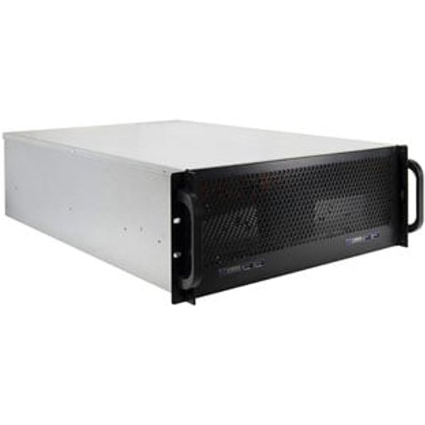 Inter-Tech 4U-465M2 Black / Grey 4U Rackmount Server Case