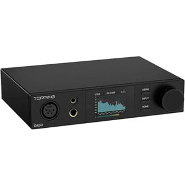 (B-Stock) Topping DX5II Amp and DAC Combo - Black