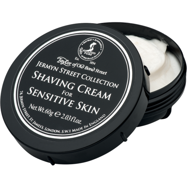 Taylor of Old Bond Street Jermyn Street Collection Shaving Cream for sensitive Skin 60 ml transparent
