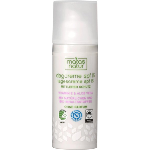 Matas Beauty Natur Tagescreme LSF 15 50 ml Rot