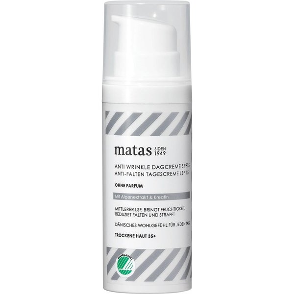 Matas Beauty Anti-Falten Tagescreme LSF 15 50 ml Rot