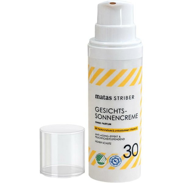 Matas Beauty Gesichts-Sonnencreme LSF 30 50 ml transparent
