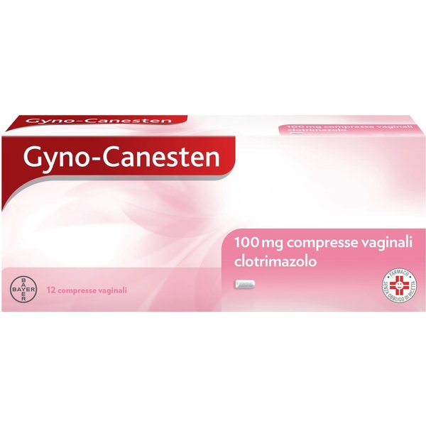 Gynocanesten Per Candida Prurito Bruciore Intimo Perdite Infezioni Vaginali, 12 Compresse Vaginali-image