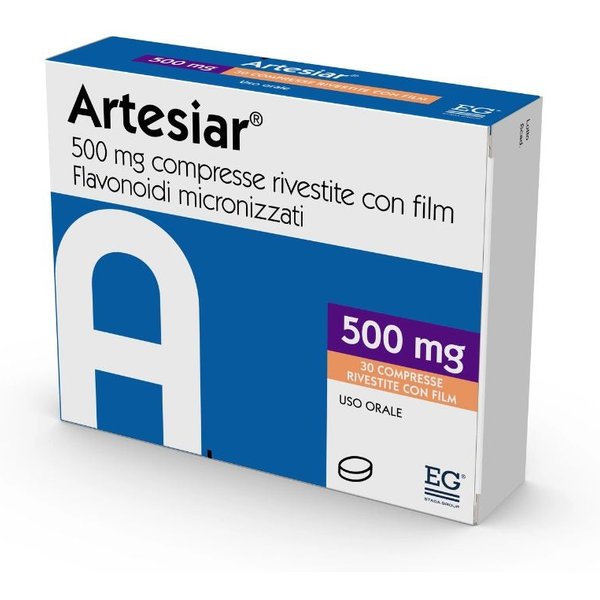 EG Artesiar 500Mg Insufficienza Venosa, 30 Compresse-image