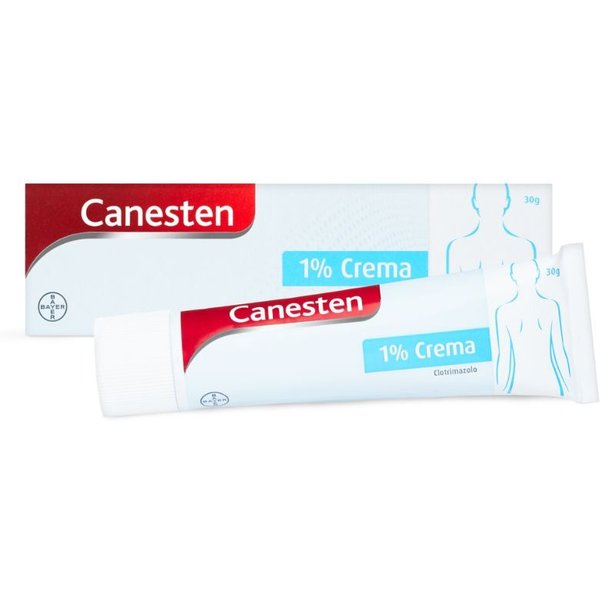 Canesten Crema Trattamento Antimicotico Antifungino Contro Funghi E Micosi Della Pelle, 30G-image